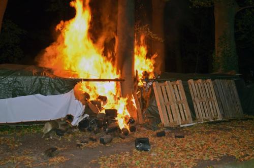 Flinke brand in Vorden (27-08-2022)