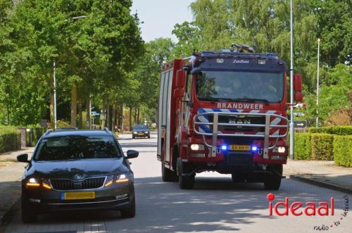 Struiken in brand in Vorden (17-06-2023)