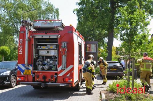 Struiken in brand in Vorden (17-06-2023)