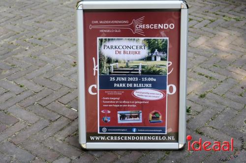 Parkconcert Muziekvereniging Crescendo (25-06-2023)