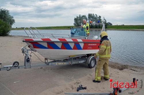 Grote brandweeroefening in Olburgen (03-07-2023)