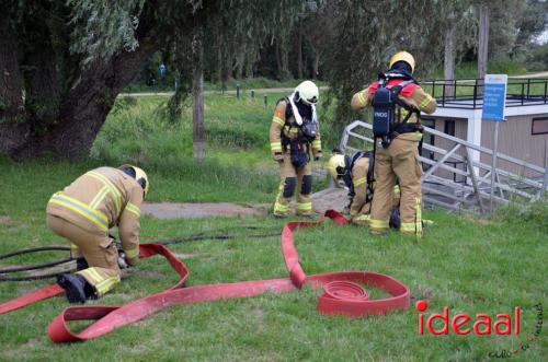 Grote brandweeroefening in Olburgen (03-07-2023)