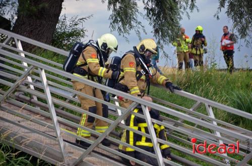 Grote brandweeroefening in Olburgen (03-07-2023)