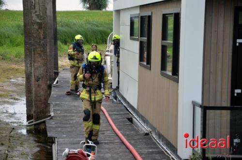 Grote brandweeroefening in Olburgen (03-07-2023)