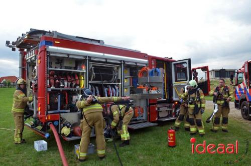 Grote brandweeroefening in Olburgen (03-07-2023)