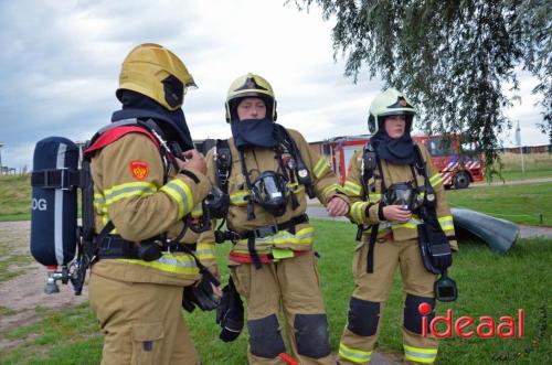 Grote brandweeroefening in Olburgen (03-07-2023)