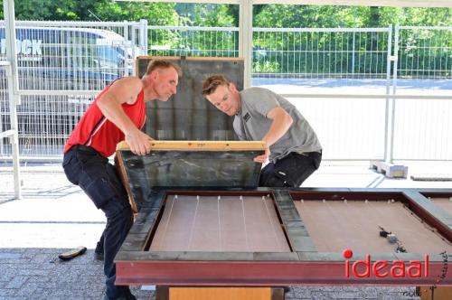 Zomer Biljart in Zelhem - opbouw (12-06-2023)