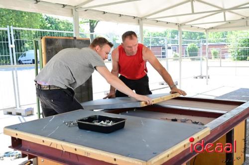 Zomer Biljart in Zelhem - opbouw (12-06-2023)