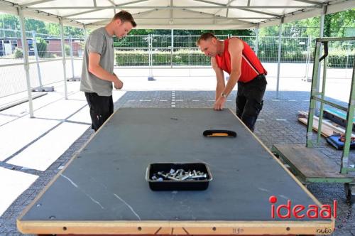 Zomer Biljart in Zelhem - opbouw (12-06-2023)