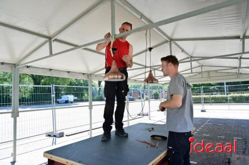 Zomer Biljart in Zelhem - opbouw (12-06-2023)