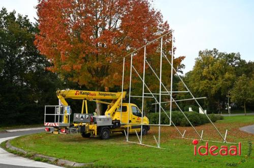 Spandoek geplaatst in Zelhem voor verkiezingen (01-11-2023)