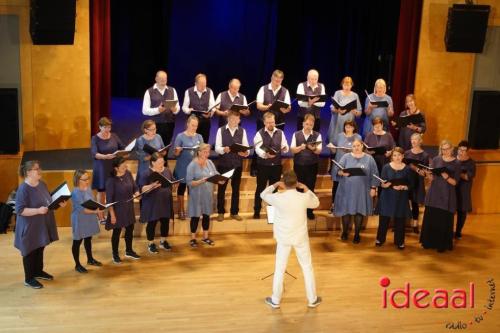 Folkloristische dansgroep De Iesselschotsers naar Estland