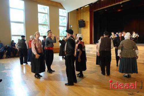 Folkloristische dansgroep De Iesselschotsers naar Estland