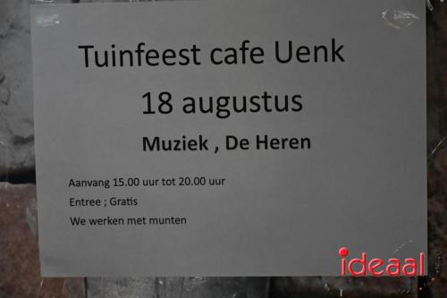 Tuinfeest bij Café Uenk met De Heeren (18-08-2024)