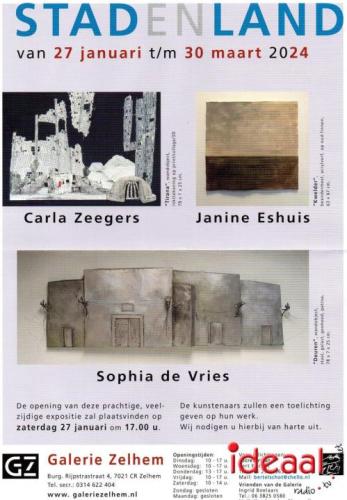 Nieuwe expositie geopend in Galerie Zelhem (27-01-2024)