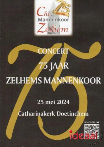 Concert 75 jaar Mannenkoor Zelhem