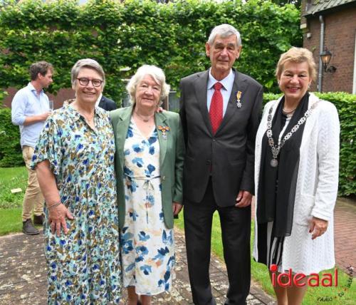 Koninklijke onderscheiding Job en Fennie de Gelder (01-06-2024)