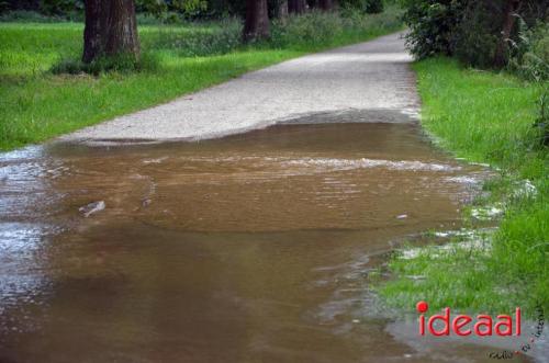 Waterleiding gesprongen in buitengebied Vorden (04-06-2024)