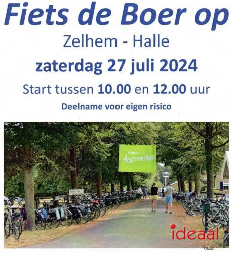 Fiets de boer op Zelhem - Halle (27-07-2024)