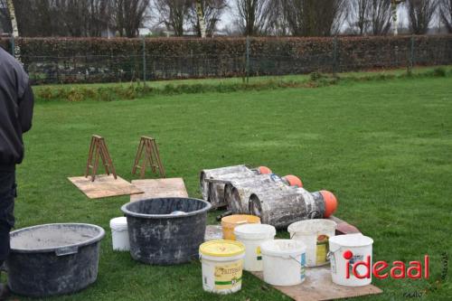 Carbidschieten in Keijenborg - Sint Janstraat (31-12-2024)