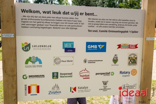 Warnsveld opening speelveld t Spiker