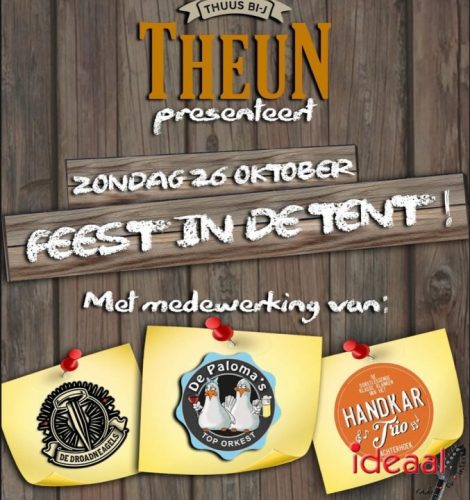 Feest in de tent bij Theun (26-10-2025)