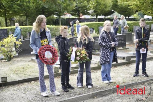 Herdenking vliegtuigcrash wellington in Halle (31-08-2023)