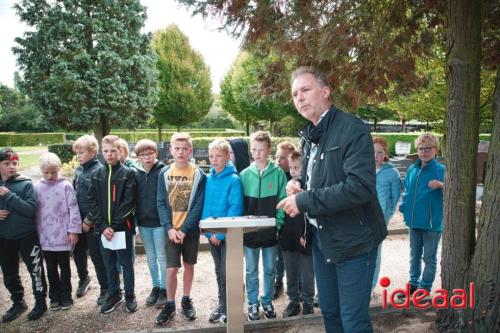 Herdenking vliegtuigcrash wellington in Halle (31-08-2023)