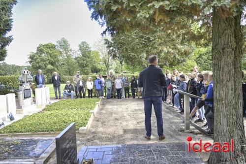 Herdenking vliegtuigcrash wellington in Halle (31-08-2023)