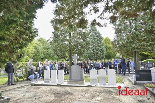 Herdenking vliegtuigcrash wellington in Halle (31-08-2023)