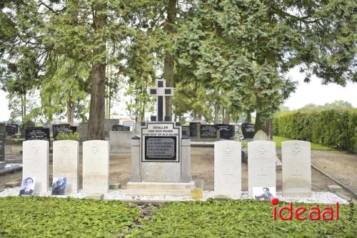 Herdenking vliegtuigcrash wellington in Halle (31-08-2023)