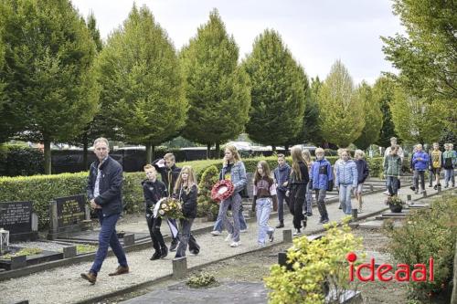 Herdenking vliegtuigcrash wellington in Halle (31-08-2023)