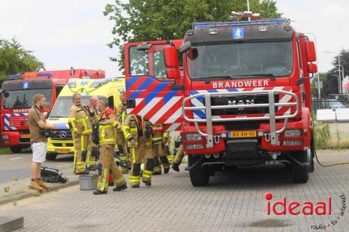 Brand De Feestfabriek in Hengelo (14-07-2023)