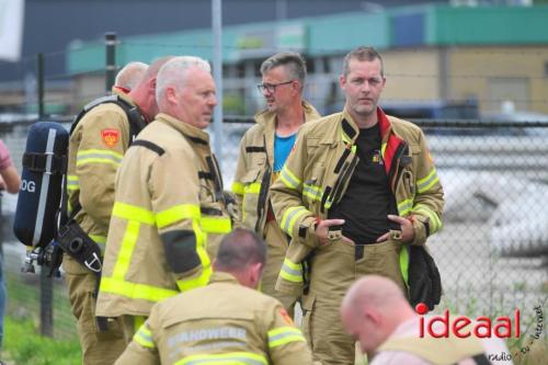 Brand De Feestfabriek in Hengelo (14-07-2023)