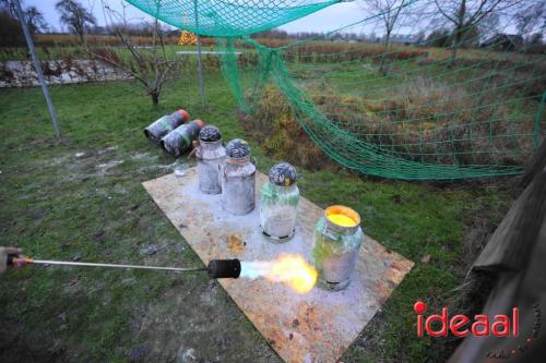 Carbidschieten Eckhorsterstraat Velswijk (31-12-2022)