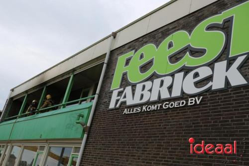 Brand De Feestfabriek in Hengelo (14-07-2023)