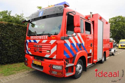 Brand De Feestfabriek in Hengelo (14-07-2023)