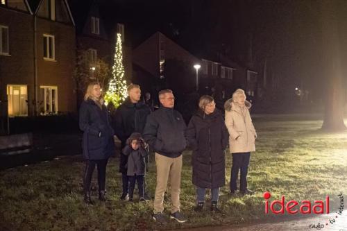 Verlichte trekker kerst-route door de Achterhoek (22-12-2023)