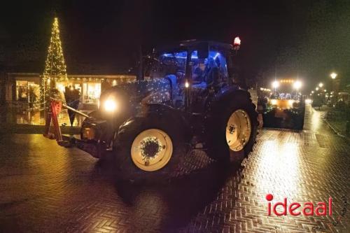 Verlichte trekker kerst-route door de Achterhoek (22-12-2023)