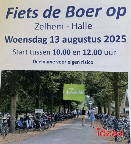 Fiets de Boer op Zelhem/Halle (13-08-2025)