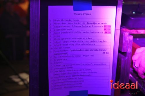 Feest in de tent bij Theun (26-10-2025)