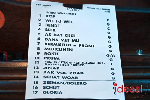 Feest in de tent bij Theun (26-10-2025)