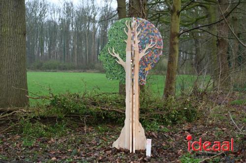 Cliënten maken kunstwerken voor Kunstwandelroute Hummelo (19-03-2024)