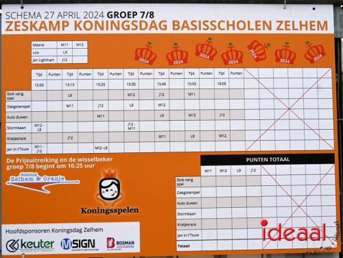 Koningsdag in Zelhem - deel 1 (27-04-2024)