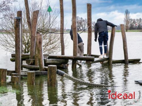Hoog water in Bronckhorst en Zutphen (15-01-2023)