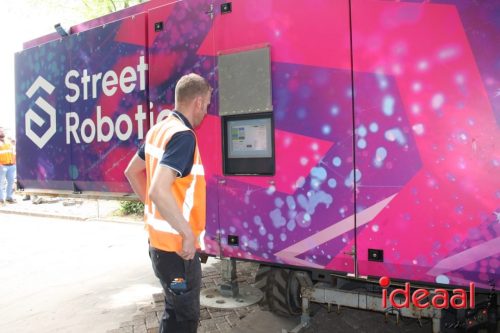 Machinaal straten in Ulft (10-07-2025)