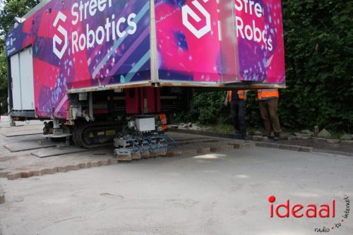 Machinaal straten in Ulft (10-07-2025)