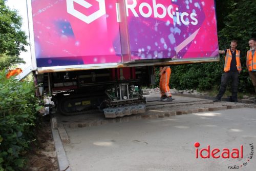 Machinaal straten in Ulft (10-07-2025)