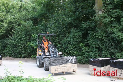 Machinaal straten in Ulft (10-07-2025)