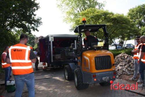 Machinaal straten in Ulft (10-07-2025)